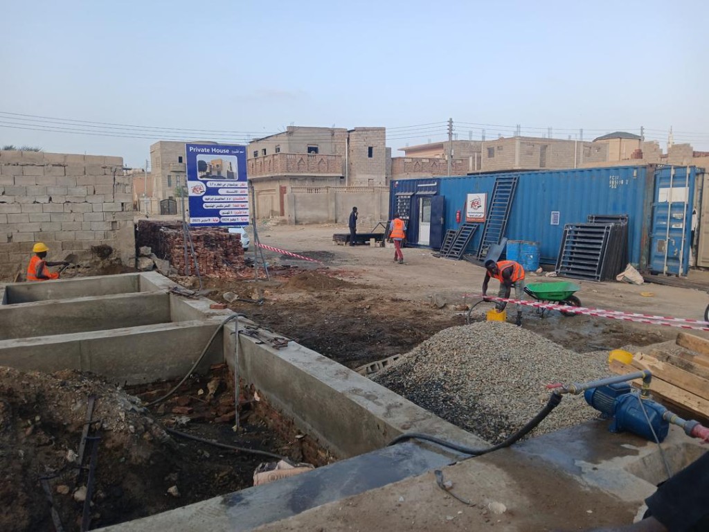 مشروع في الموقع